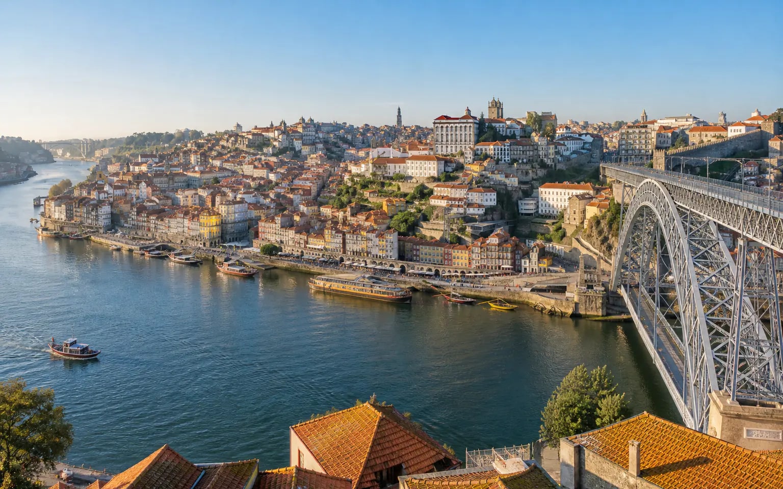 Full Day Porto: Ribeira, the Douro and Dom Luís I Bridge